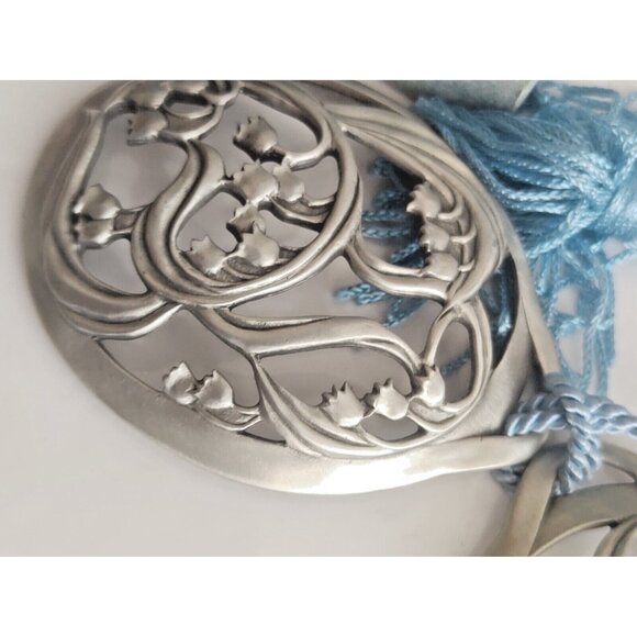 VINTAGE 1991 SEAGULL CANADA PEWTER BROOCH ORNAMENT/SACHET HOLDERS (2) New - Picture 6 of 9